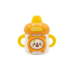 Face Changing Milk Bottle - Orange